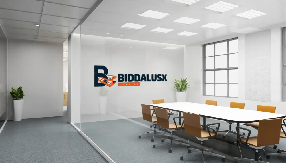 Free Office Logo Mockup Free Office Logo Mockup